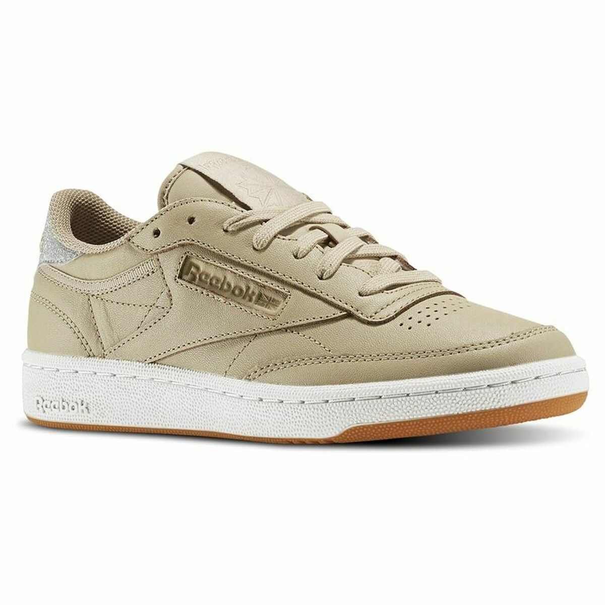 Laufschuhe für Damen Reebok Classic Club C Diamond  Beige