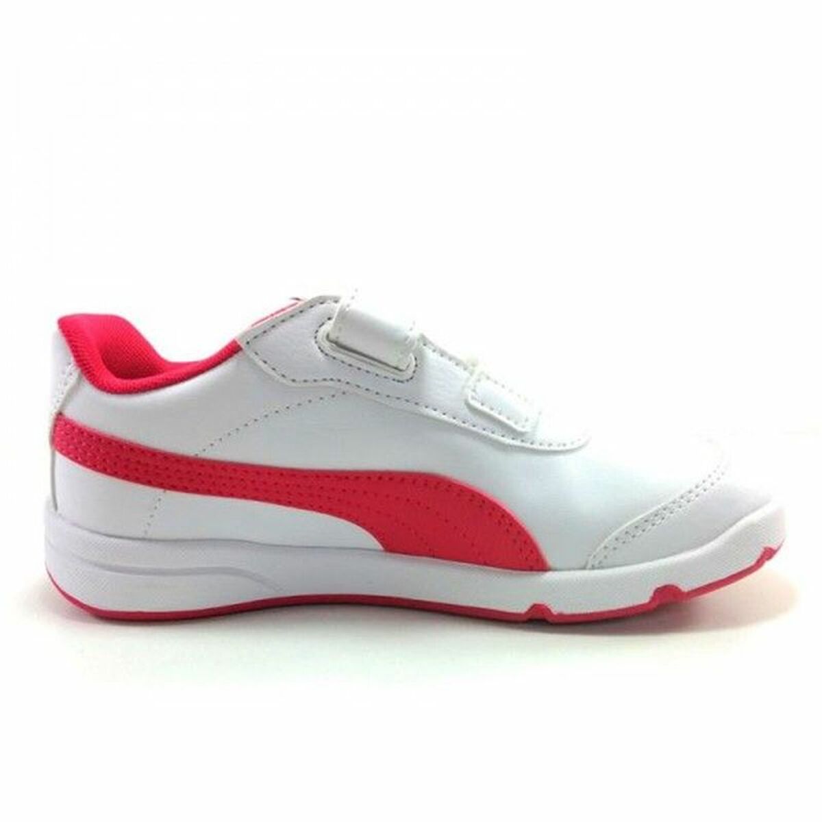 Jungen Sneaker Puma  Stepfleex 2 SL V PS Rot Weiß