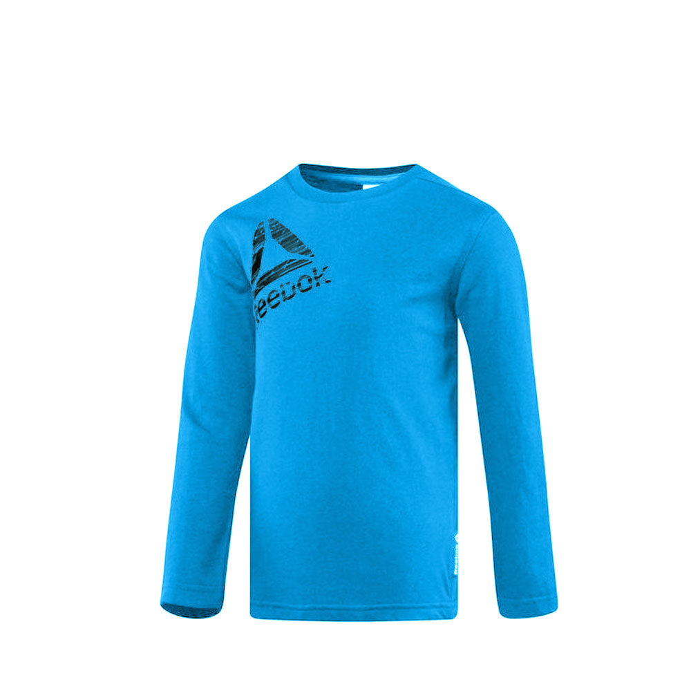 Langarm T-Shirt für Kinder Baby Reebok B ES LS TEE BQ5140  Blau