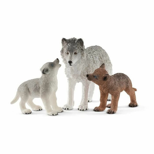 Set Animaux Sauvages Schleich   Loup Plastique