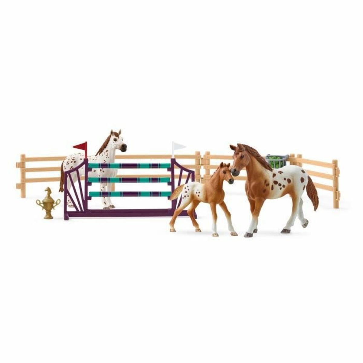 Playset Schleich 42433 Cheval Plastique