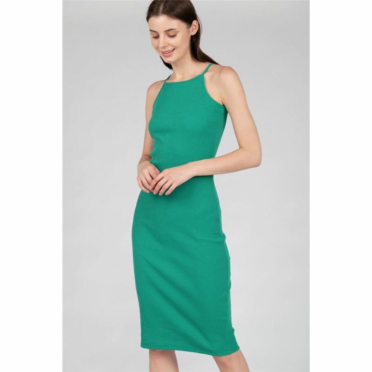 Robe 24COLOURS Vert Casual