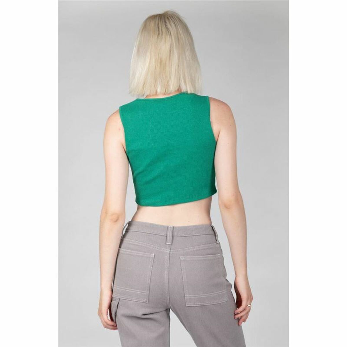 Damen Kurzarm-T-Shirt 24COLOURS grün