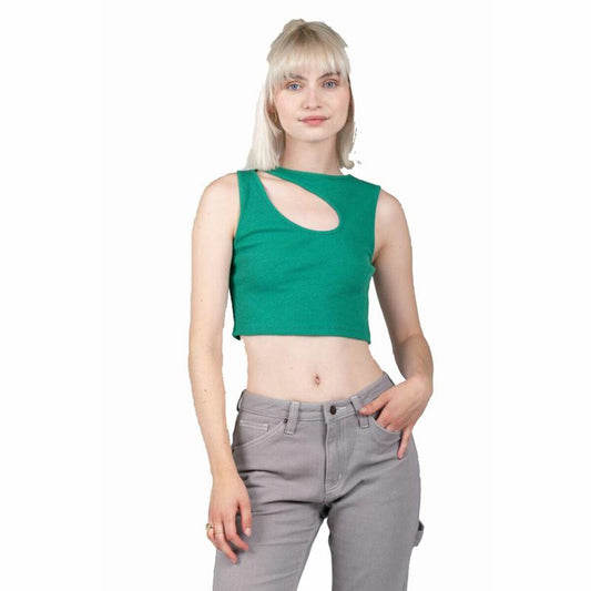 T-shirt à manches courtes femme 24COLOURS Casual Vert