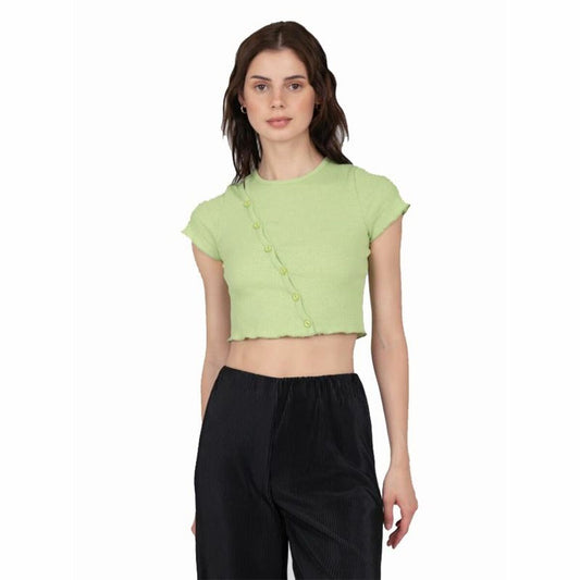 Women’s Short Sleeve T-Shirt 24COLOURS Casual Green