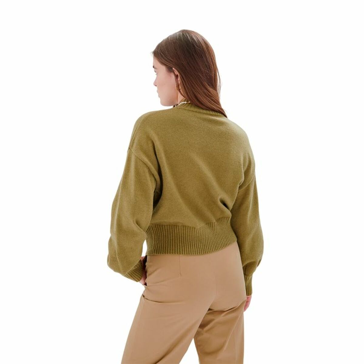 Damen Pullover 24COLOURS grün