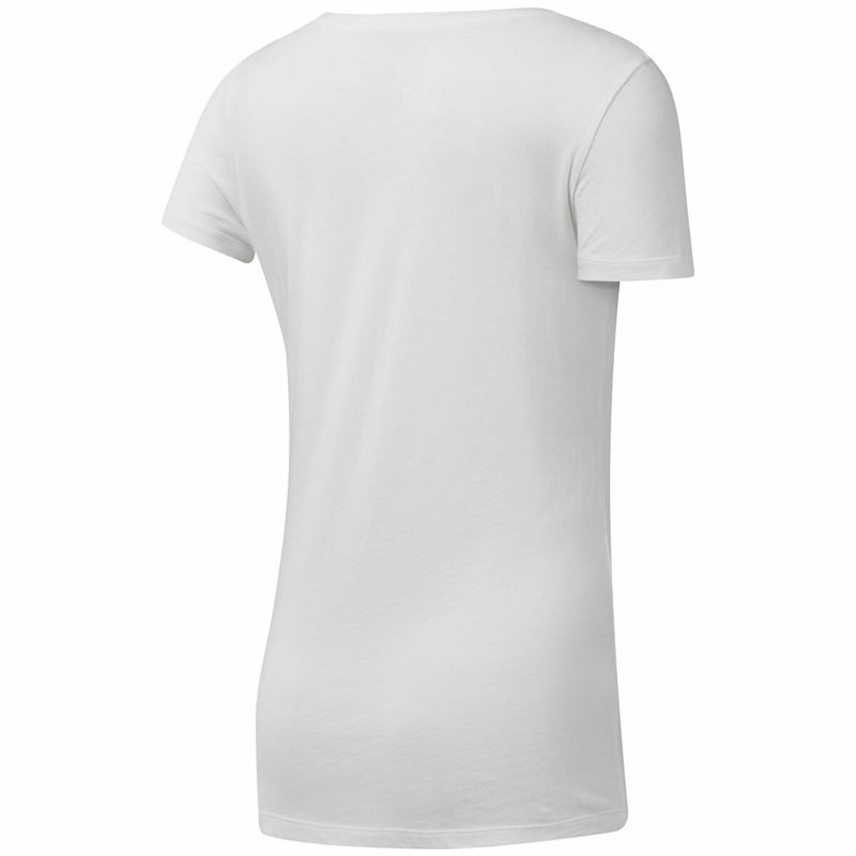 Women’s Short Sleeve T-Shirt Reebok Scoop Neck White