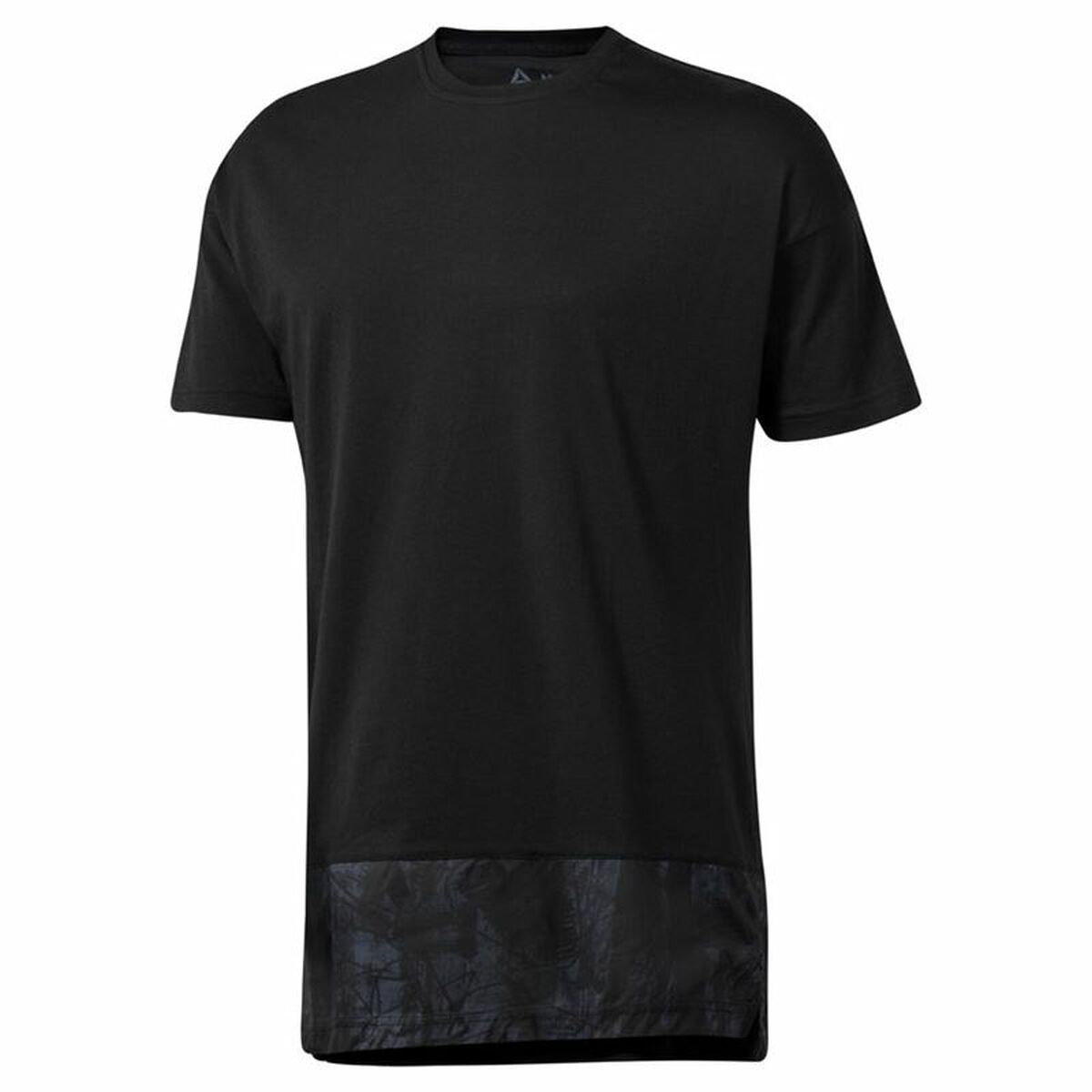 Men’s Short Sleeve T-Shirt Reebok Black