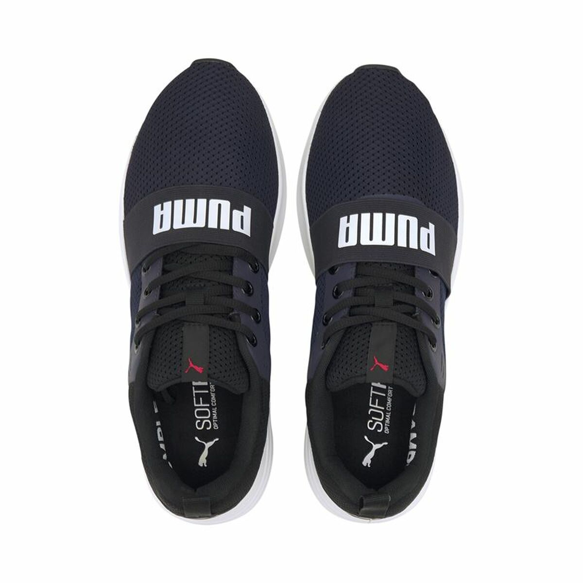 Running Shoes for Adults Puma Wired Run Dark blue Unisex