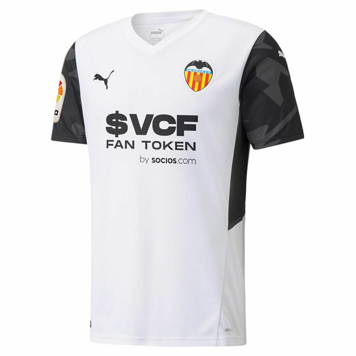 Kurzärmiges Fußball T-Shirt für Männer Valencia CF Puma 21/22