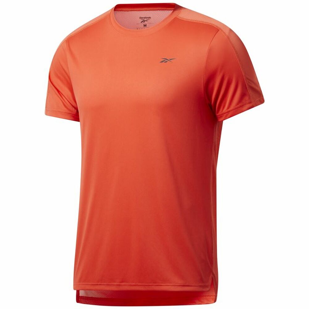 Men’s Short Sleeve T-Shirt Reebok Workout Ready Tech Orange