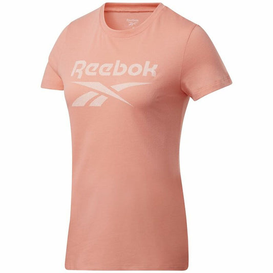 Damen Kurzarm-T-Shirt Reebok Workout Ready Supremium Rosa