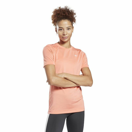 T-shirt à manches courtes femme Workout Ready  Reebok Supremium Rose