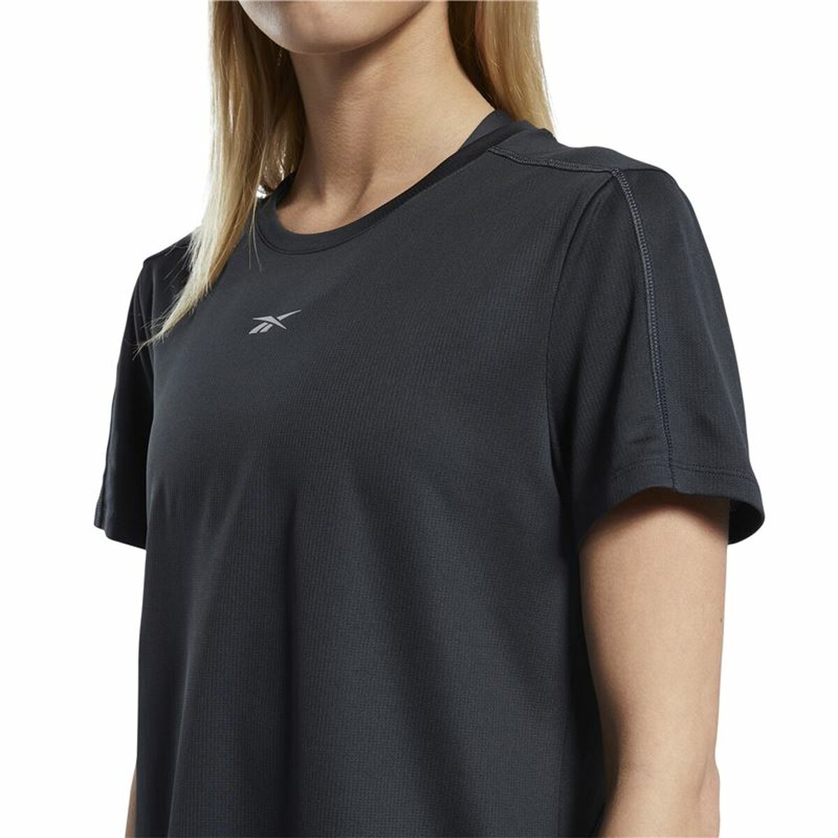 Damen Kurzarm-T-Shirt Reebok Speedwick Schwarz