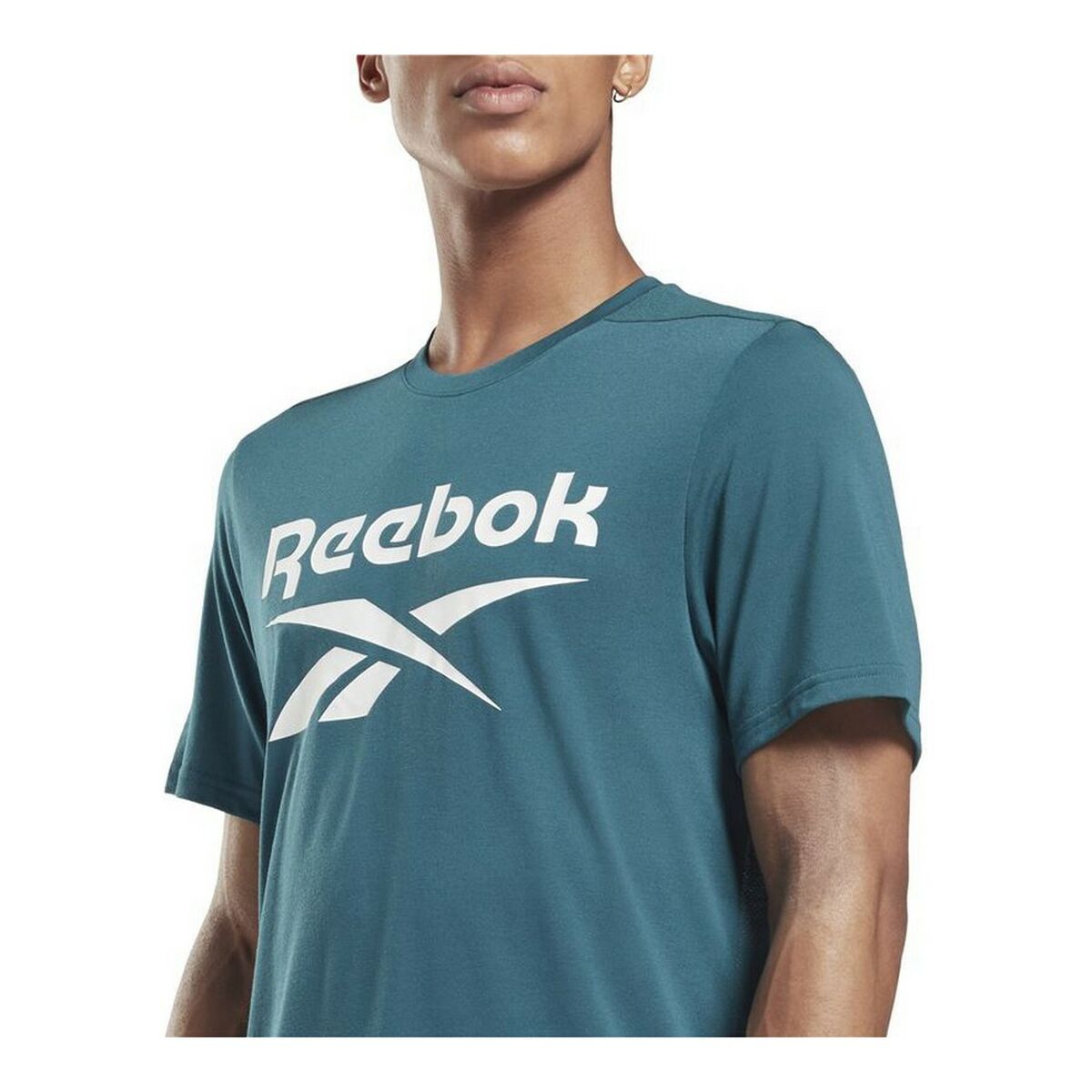 Short-sleeve Sports T-shirt Reebok Workout Ready