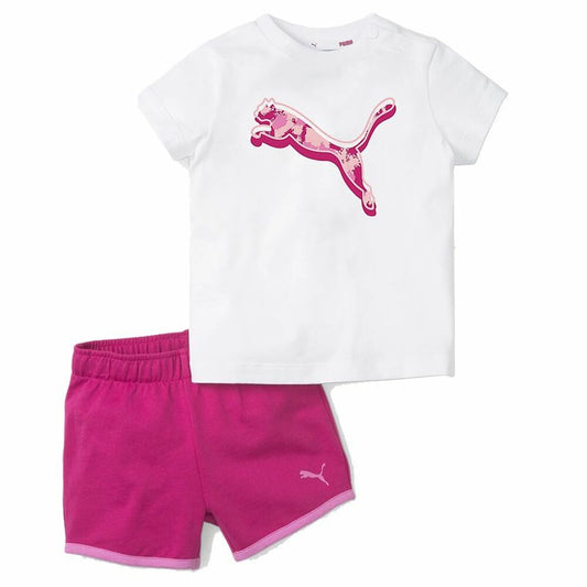 Children's Sports Outfit Puma Minicats Alpha Pink