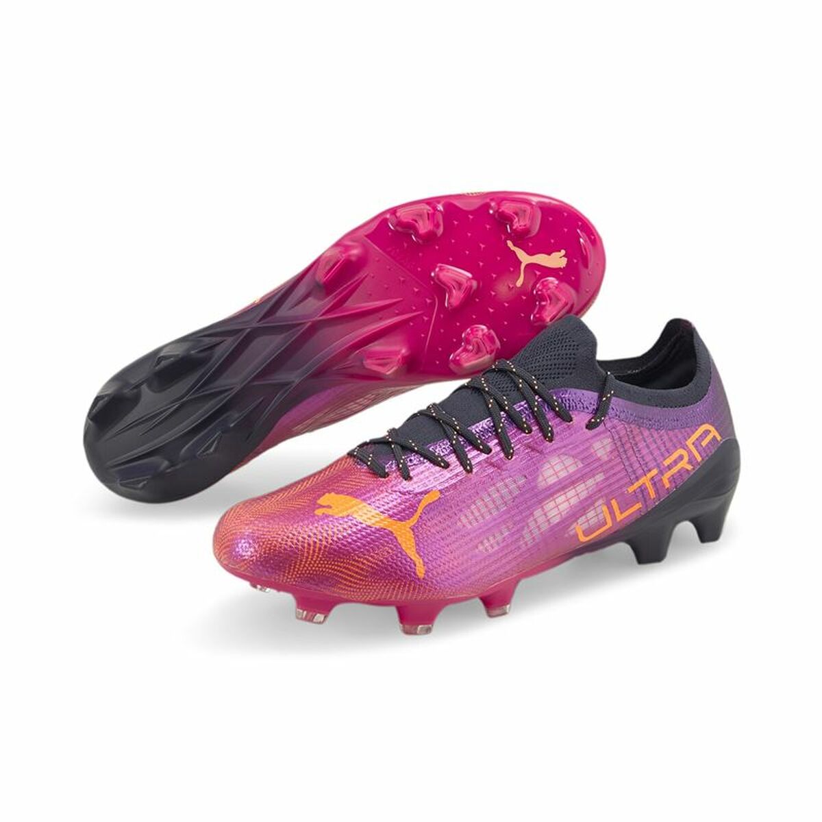 Chaussures de Football pour Adultes Puma Ultra 1.4 Fg/Ag Violet