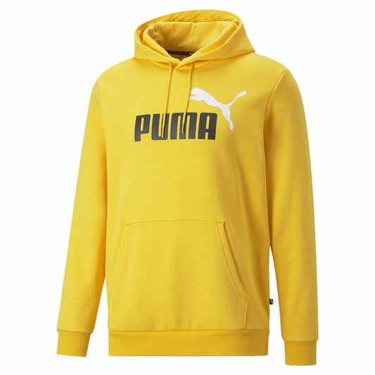 Men’s Hoodie Puma Essentials + Two Tone Big Logo Yellow