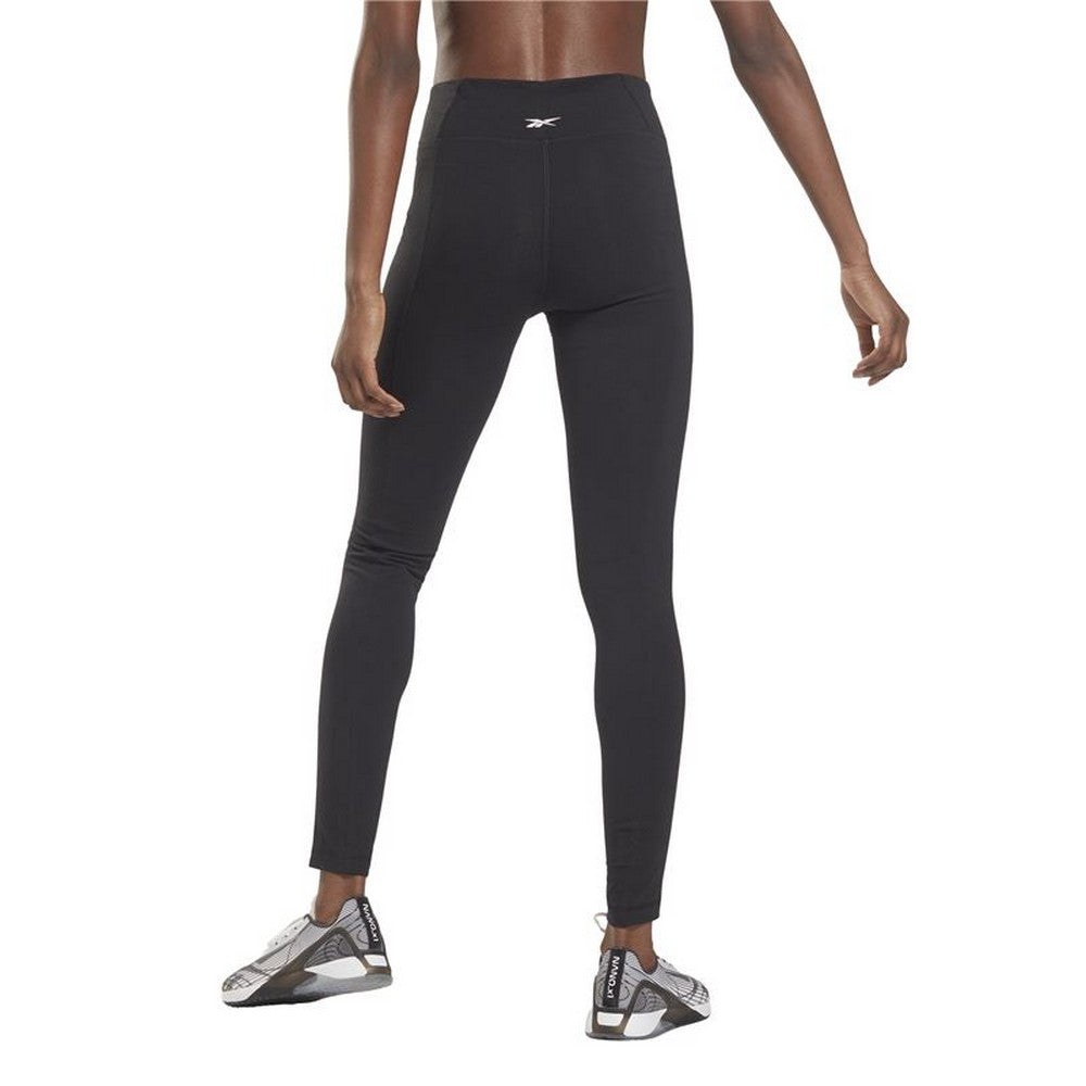 Sport leggings for Women Reebok  Pping Cotton W  Black