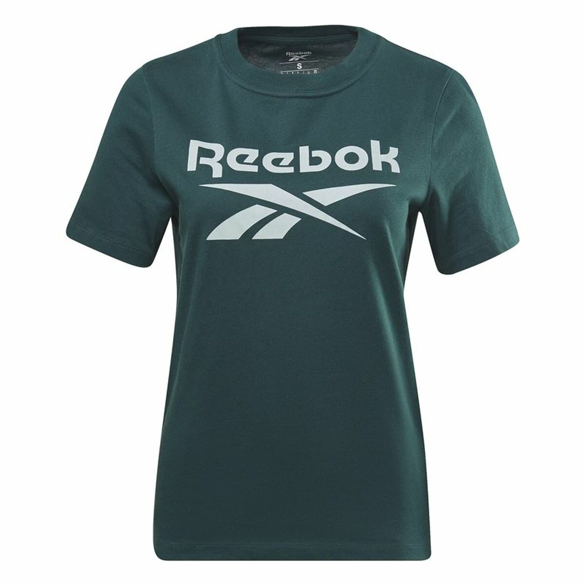 Damen Kurzarm-T-Shirt Reebok  Identity Türkis