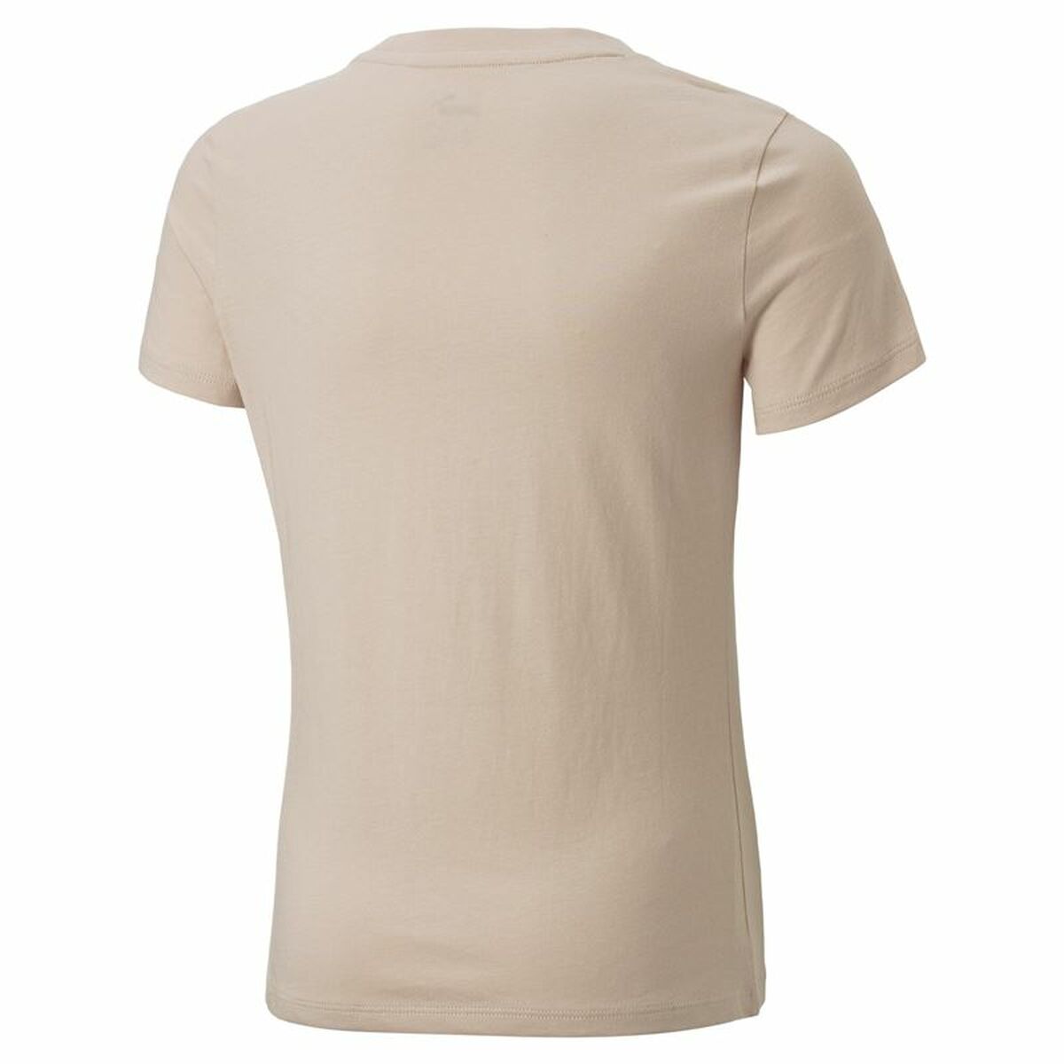 Child's Short Sleeve T-Shirt Puma Beige