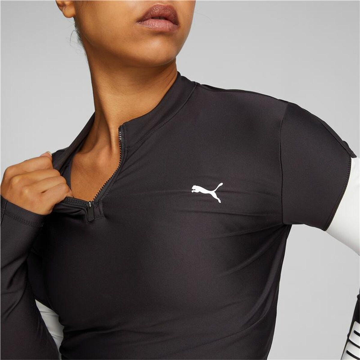 Women's long sleeve T-shirt Puma Fit Eversculpt 1/4 Black