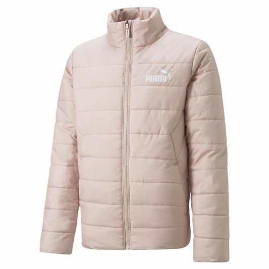 Children's Sports Jacket Puma Essentials Padded Light Pink