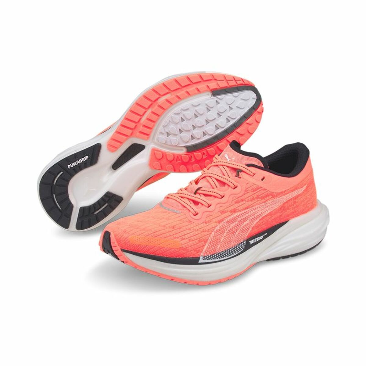 Chaussures de sport pour femme Puma Deviate Nitro 2 Saumon