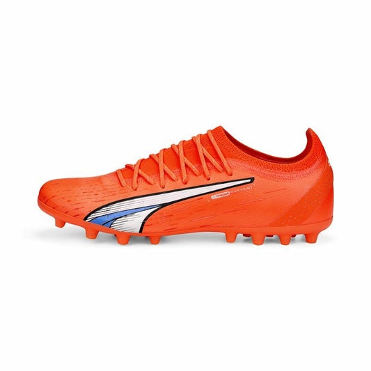 Chaussures de Football pour Adultes Puma  Ultra Ultimate Mg  Orange Unisexe