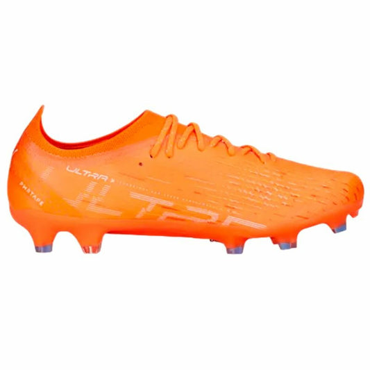 Chaussures de Football pour Adultes Puma Ultra Ultimate Fg/Ag  Orange Femme