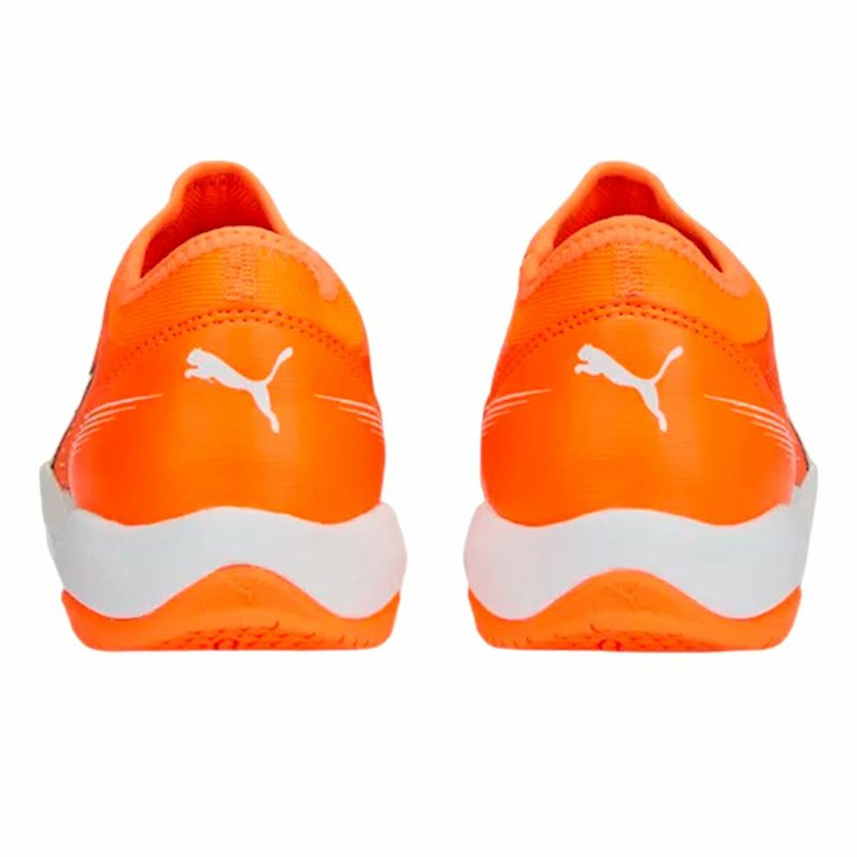 Childrens Football Boots Puma Ultra Match Ll It + Orange