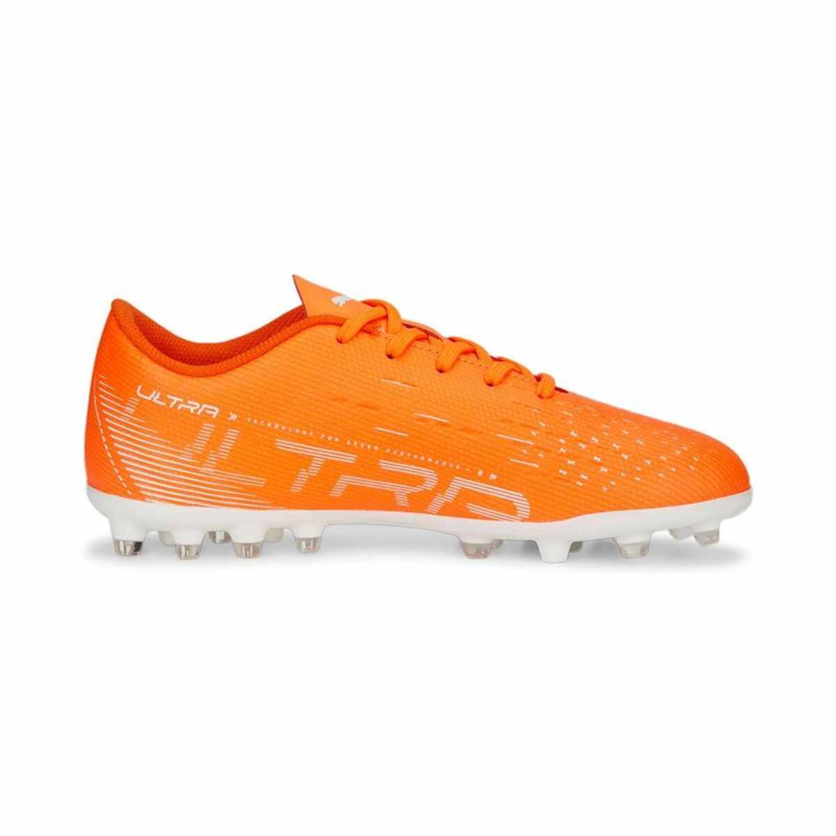 Childrens Football Boots Puma Ultra Play Mg Orange Men