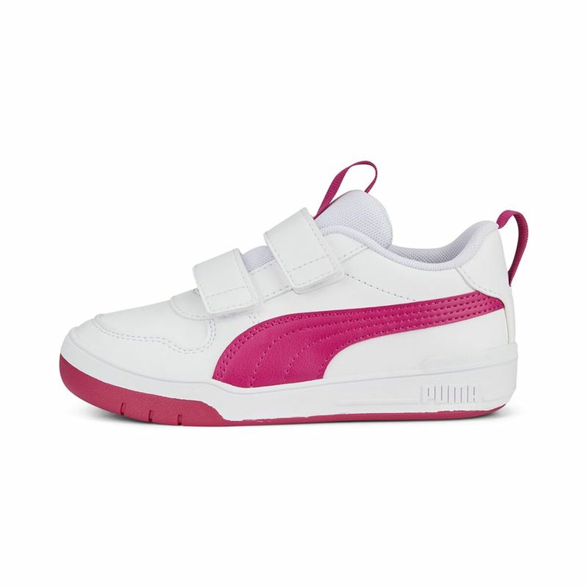 Chaussures de Sport pour Enfants Puma Multiflex Sl V Blanc Rose