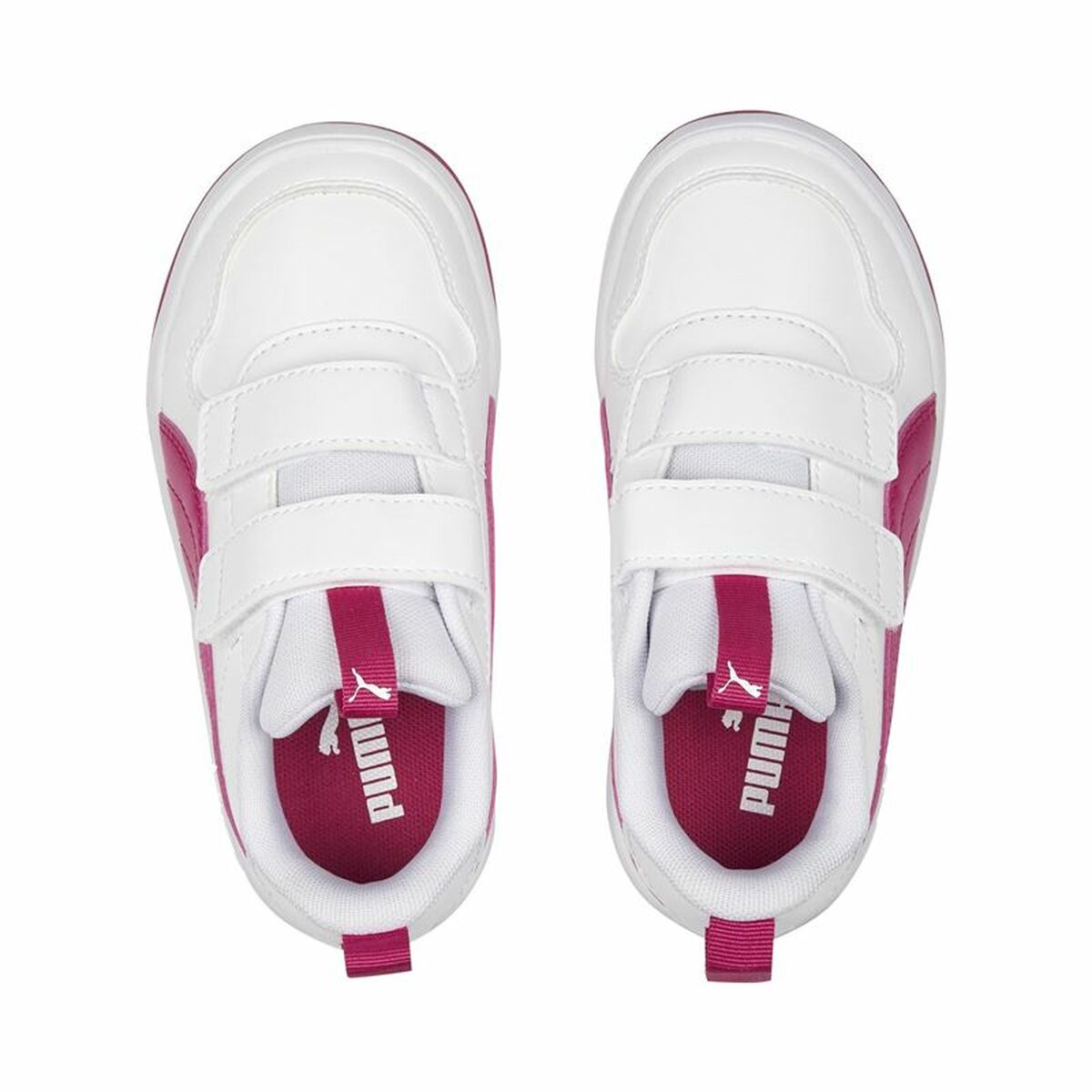 Chaussures de Sport pour Enfants Puma Multiflex Sl V Blanc Rose