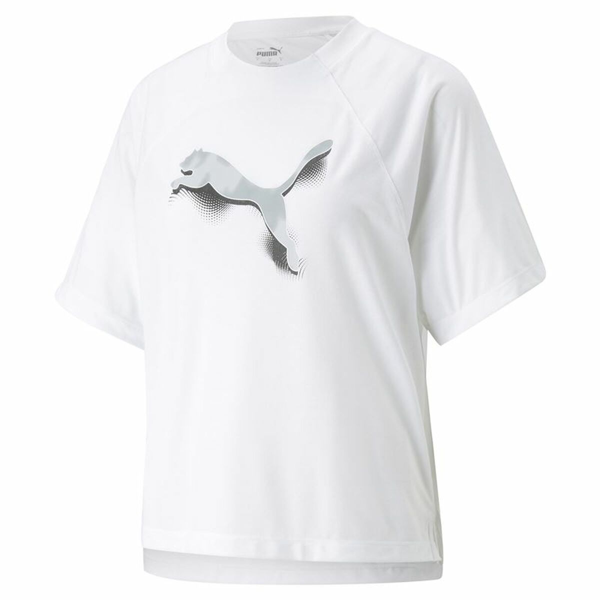Women’s Short Sleeve T-Shirt Puma Modernoversi White