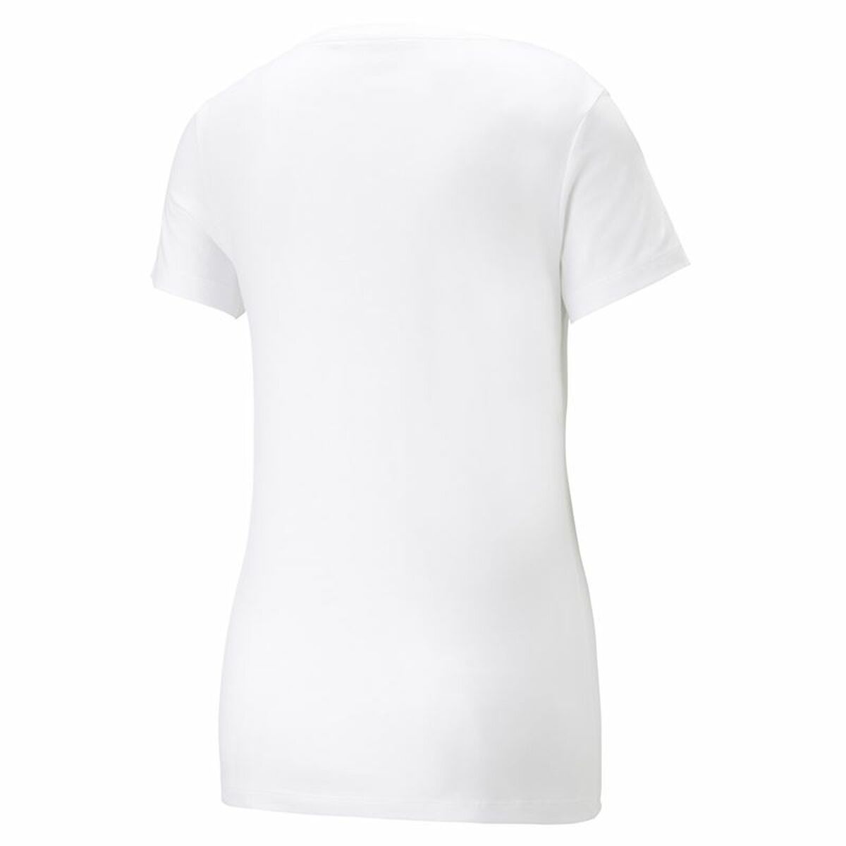 Damen Kurzarm-T-Shirt Puma Ess+ Nova Shine Weiß