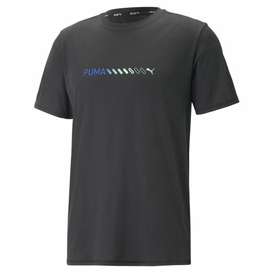 Unisex Kurzarm-T-Shirt Puma Run Favorite Logo Te