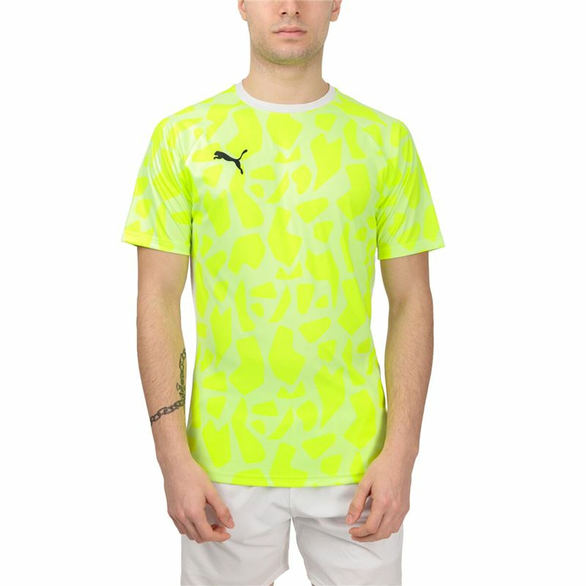 T-shirt à manches courtes homme Puma Teamliga Jaune Padel