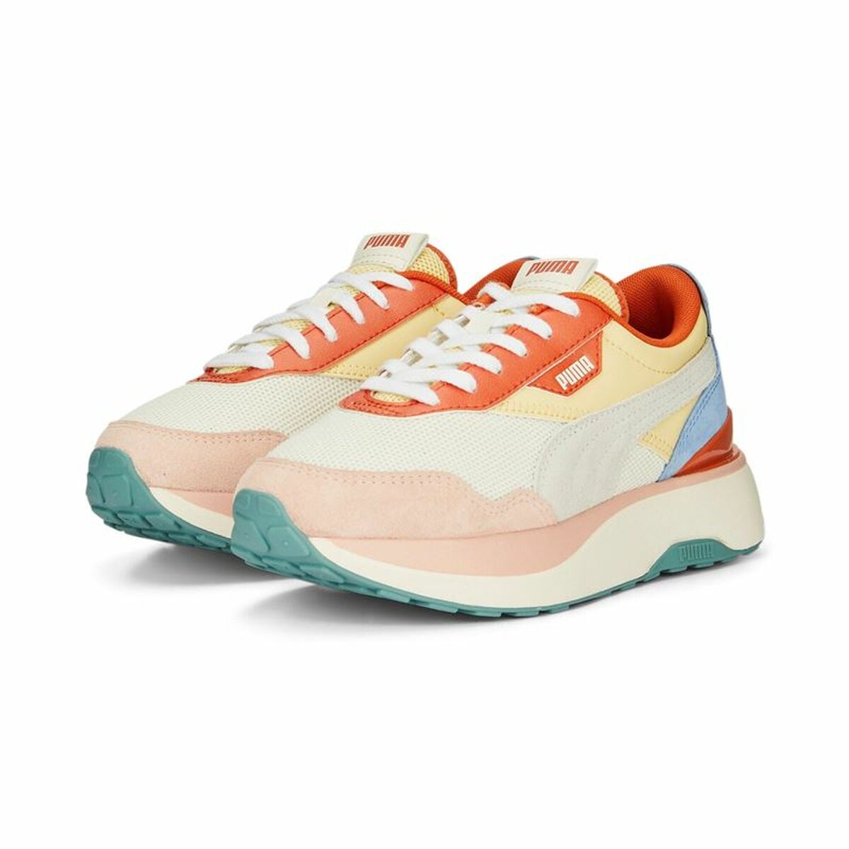 Casual Damenturnschuh Puma Cruise Rider Candy Orange