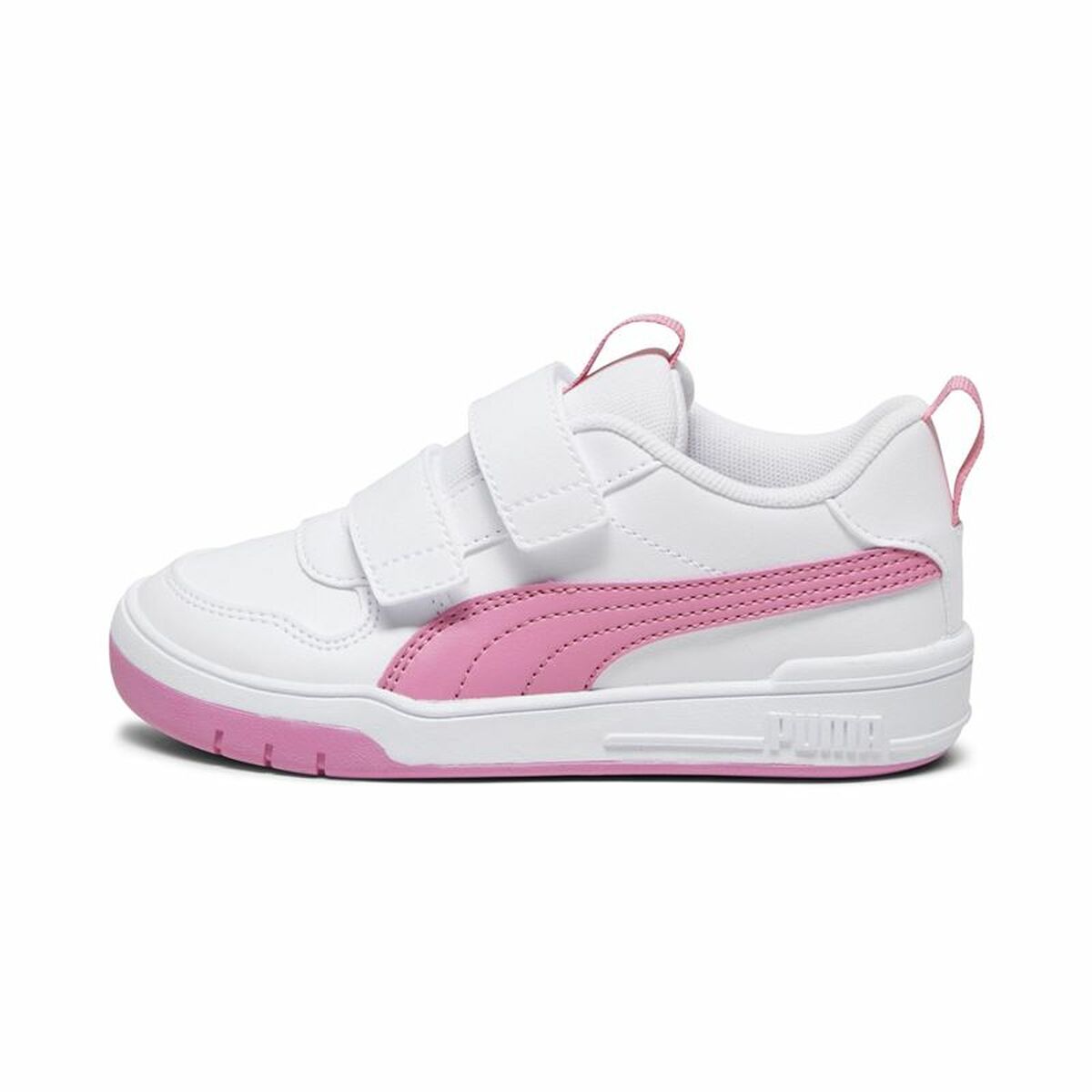 Chaussures de Sport pour Enfants Puma Multiflex Sl V Blanc Rose