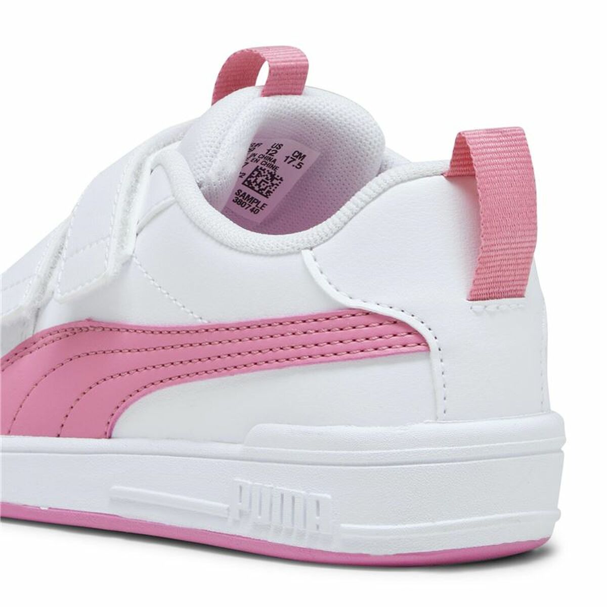 Chaussures de Sport pour Enfants Puma Multiflex Sl V Blanc Rose