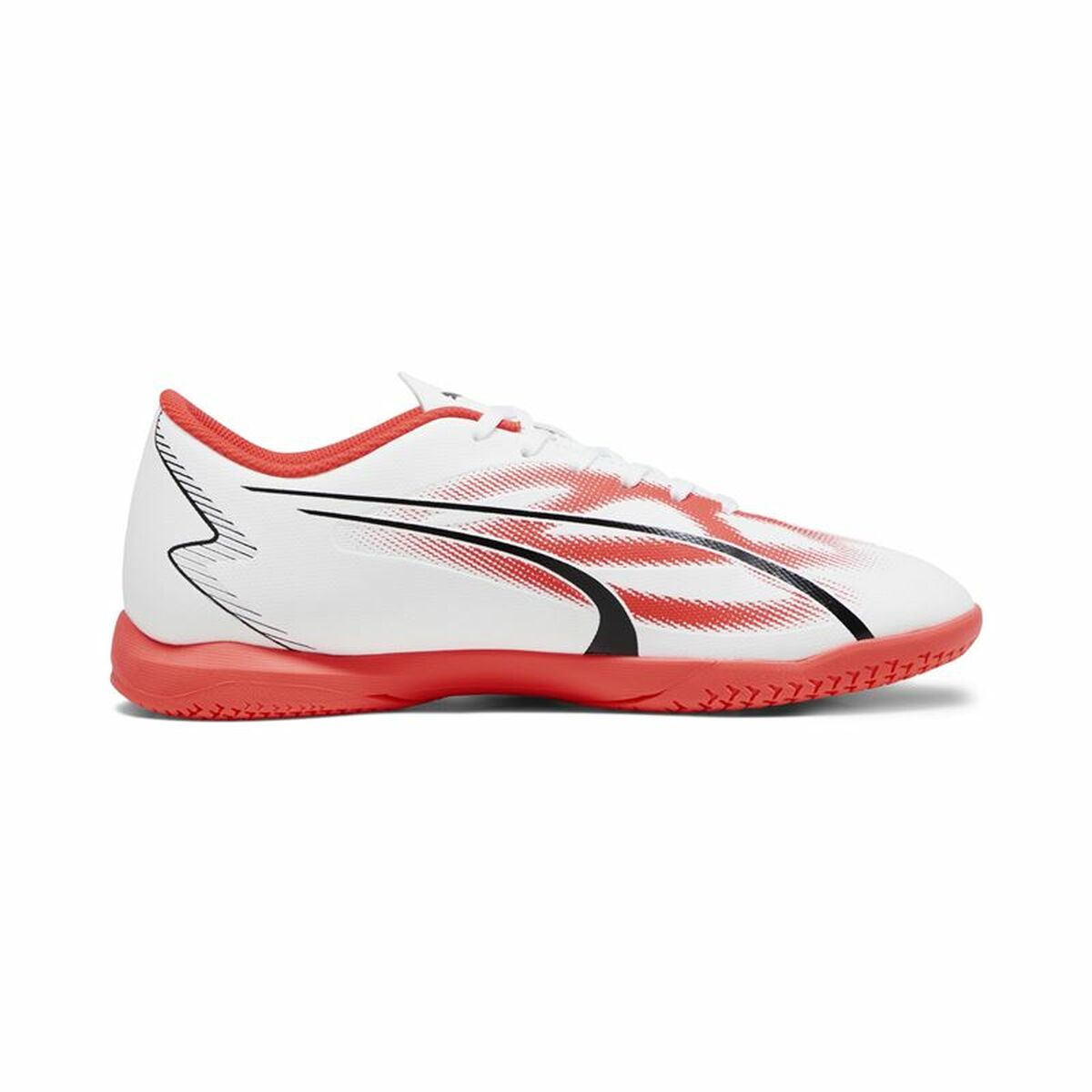 Chaussures de Football pour Adultes Puma Ultra Play It Blanc Rouge