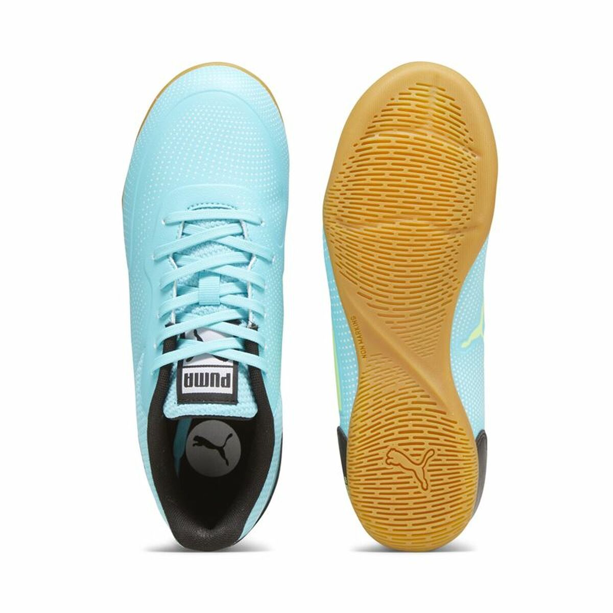 Chaussures de Futsal pour Enfants Puma Truco III  Unisexe Bleu