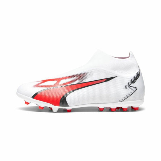 Adult's Football Boots Puma  Ultra Match+ Ll Mg  White Red