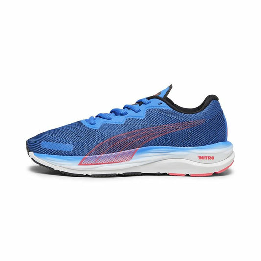 Running Shoes for Adults Puma Velocity Nitro 2 Blue Men