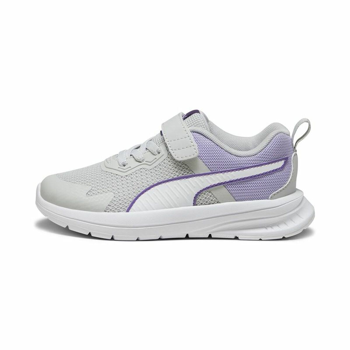 Sports Shoes for Kids Puma Evolve Run Mesh Light grey