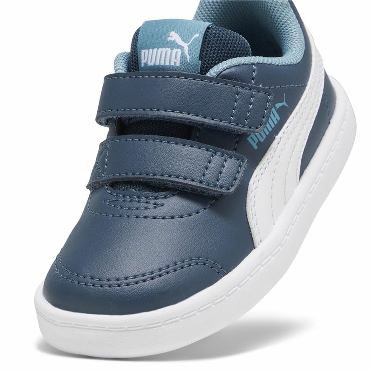 Chaussures de Sport pour Enfants Puma Courtflex V2 V Bleu