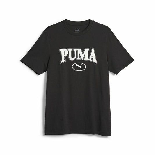 Herren Kurzarm-T-Shirt Puma Squad Schwarz