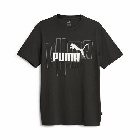 Herren Kurzarm-T-Shirt Puma Graphiccs No. 1 Logo