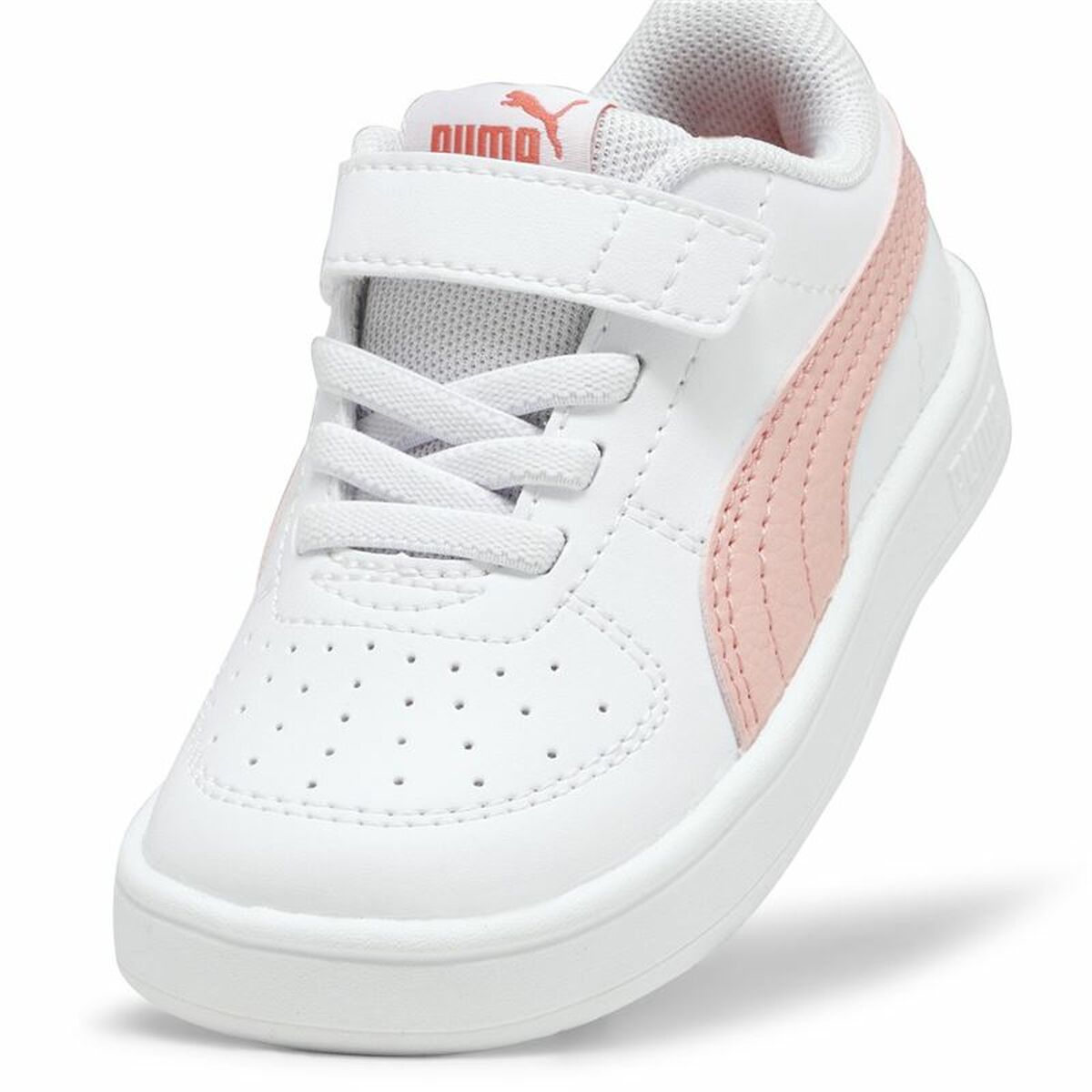 Chaussures de Sport pour Enfants Puma Rickie+ Blanc Rose clair
